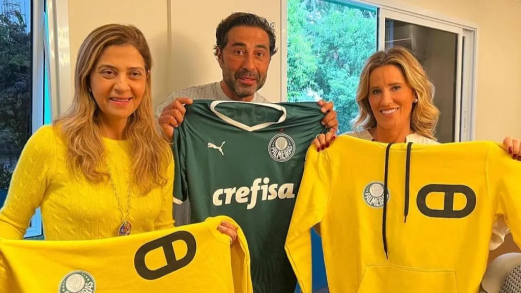 Palmeiras passa na frente do Cruzeiro e anuncia patrocinador bilionário primeiro