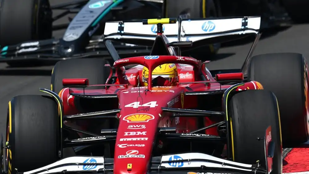 O triste e rápido desfecho de Lewis Hamilton pela Ferrari na F1