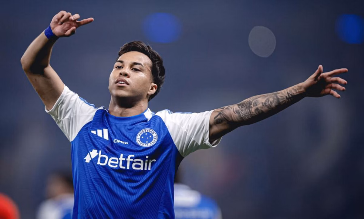 Cruzeiro aceita proposta de R$ 145 milhões para vender Kaio Jorge em janeiro
