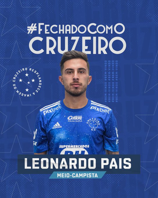 Cruzeiro oficializa chegada de Leonardo Pais