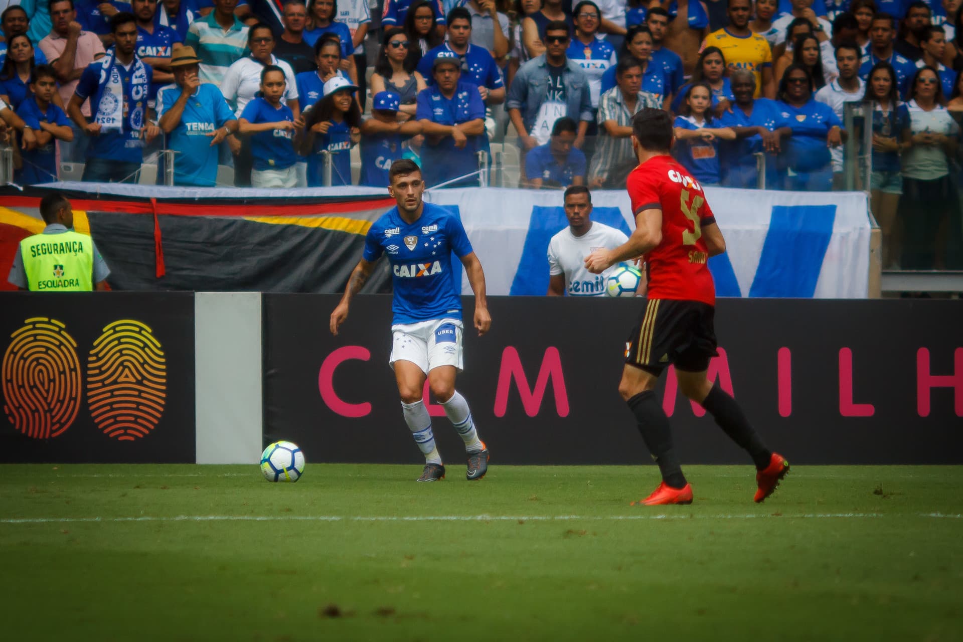 Cruzeiro x Sport. Foto: Divulgação/Reprodução.