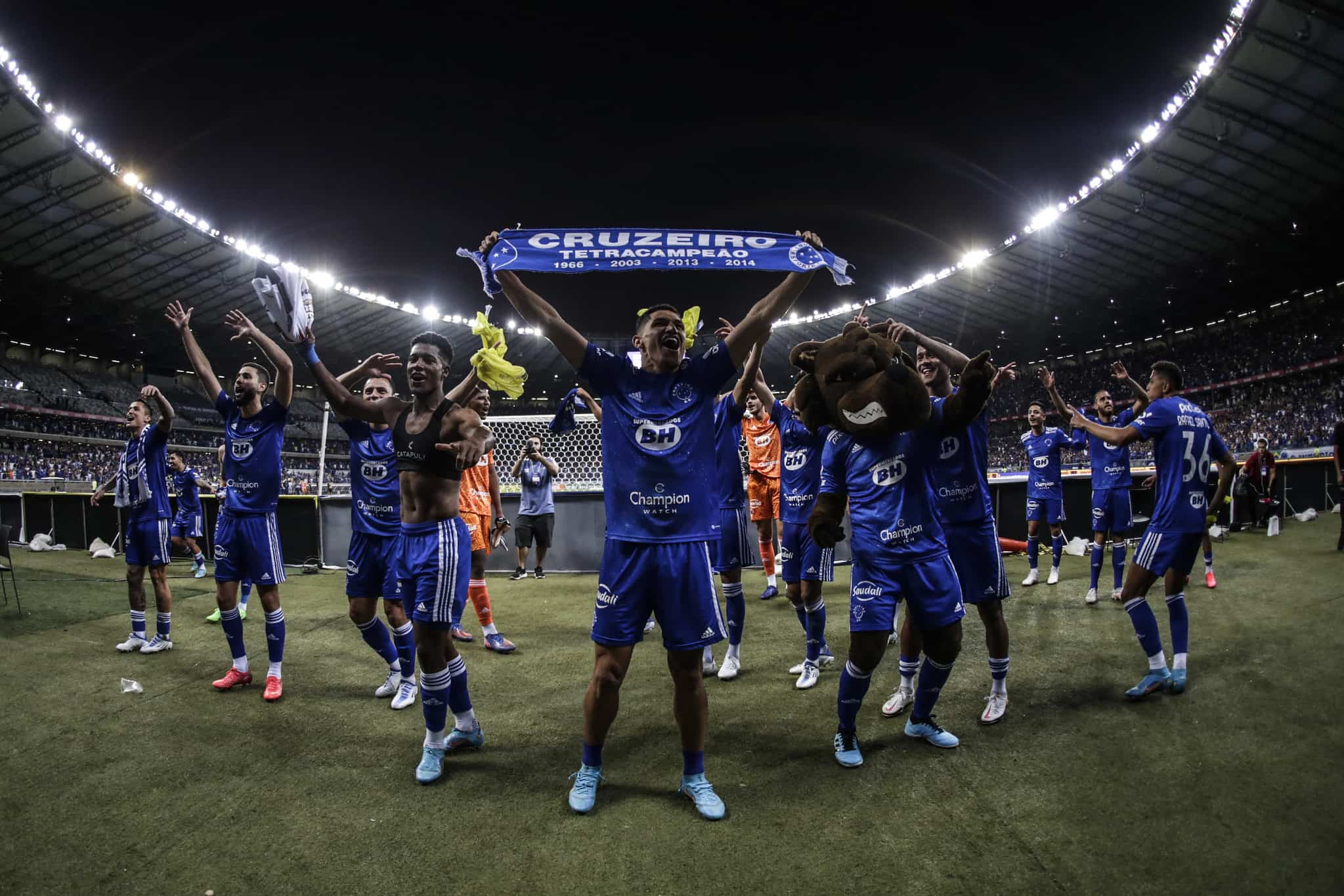 Cruzeiro x Bahia. Foto: Divulgação/Reprodução.