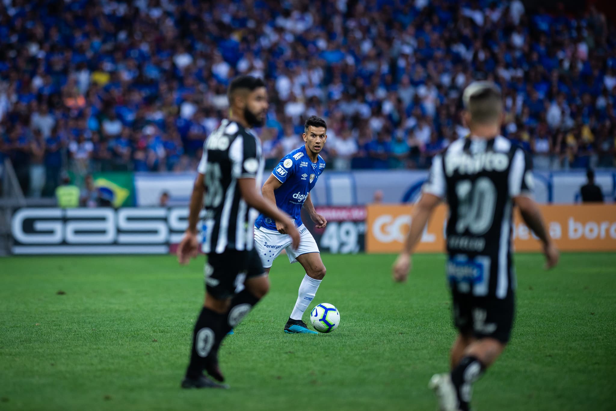Cruzeiro x Santos. Foto: Divulgação/Reprodução.