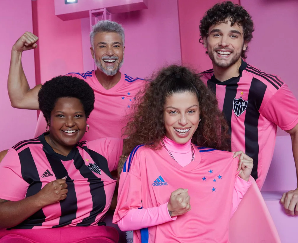Camisa Rosa Cruzeiro