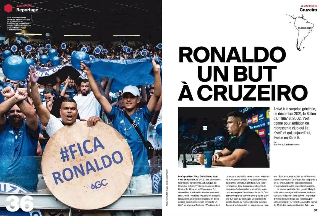Finalista da Copa do Catar, França já exaltou o Cruzeiro em revista mais conceituada do mundo