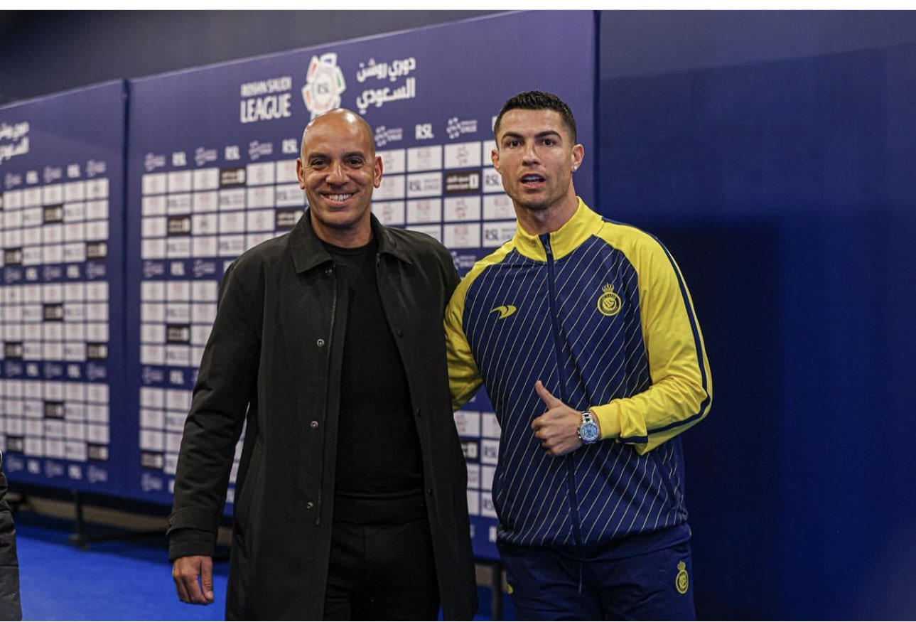 Novo treinador do Cruzeiro aparece junto de CR7 e torcida vai à loucura