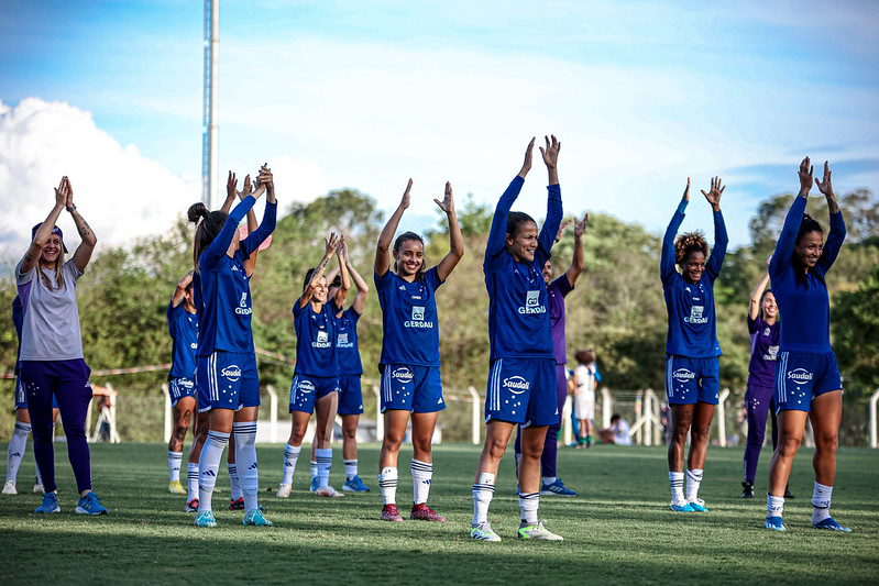 Elenco Cruzeiro. Gustavo Martins/ Cruzeiro