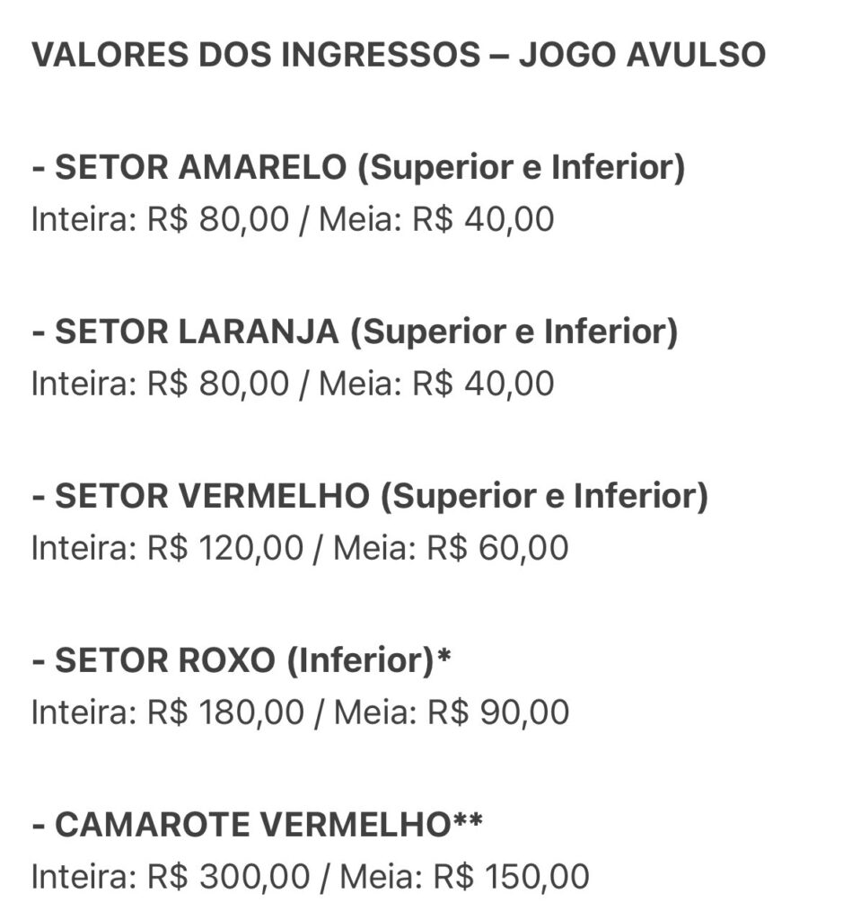 Ingressos