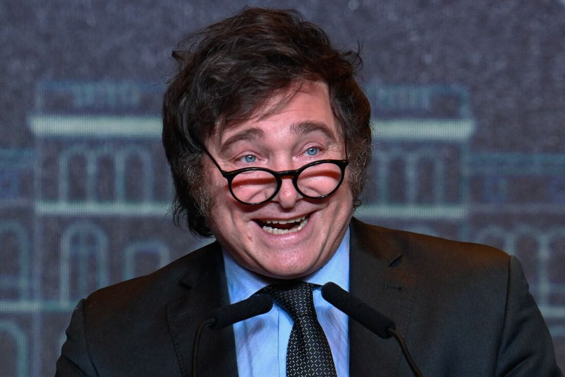 Presidente da Argentina Javier Milei