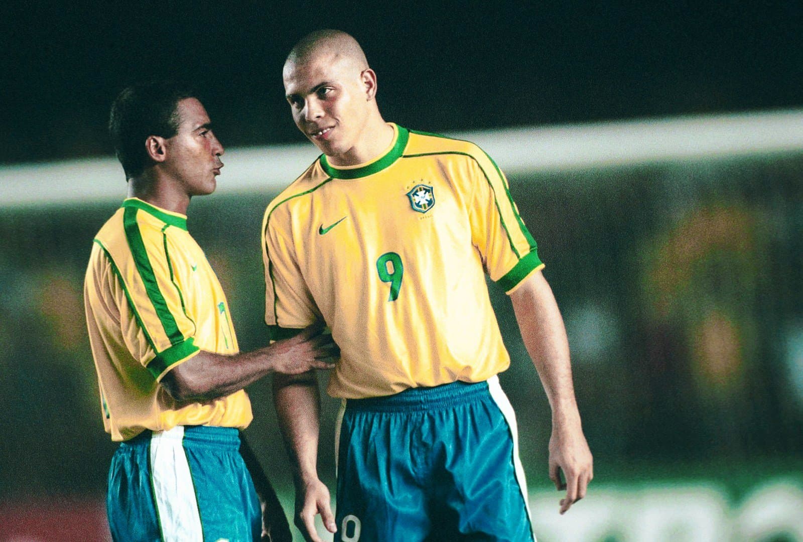 Ronaldo e Romário. Foto: Reprodução.