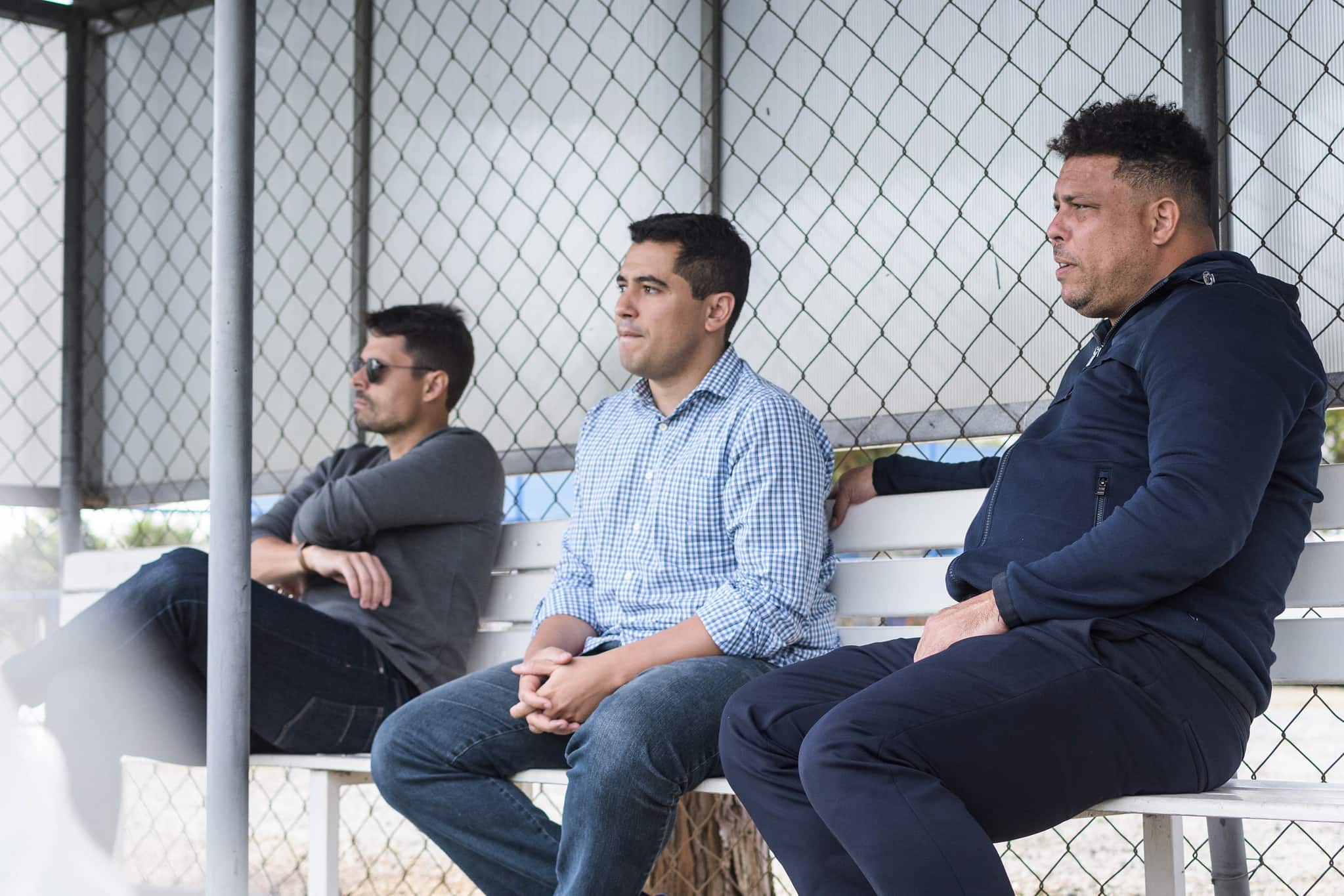 Cruzeiro Paulo André, Pedro Martins e Ronaldo