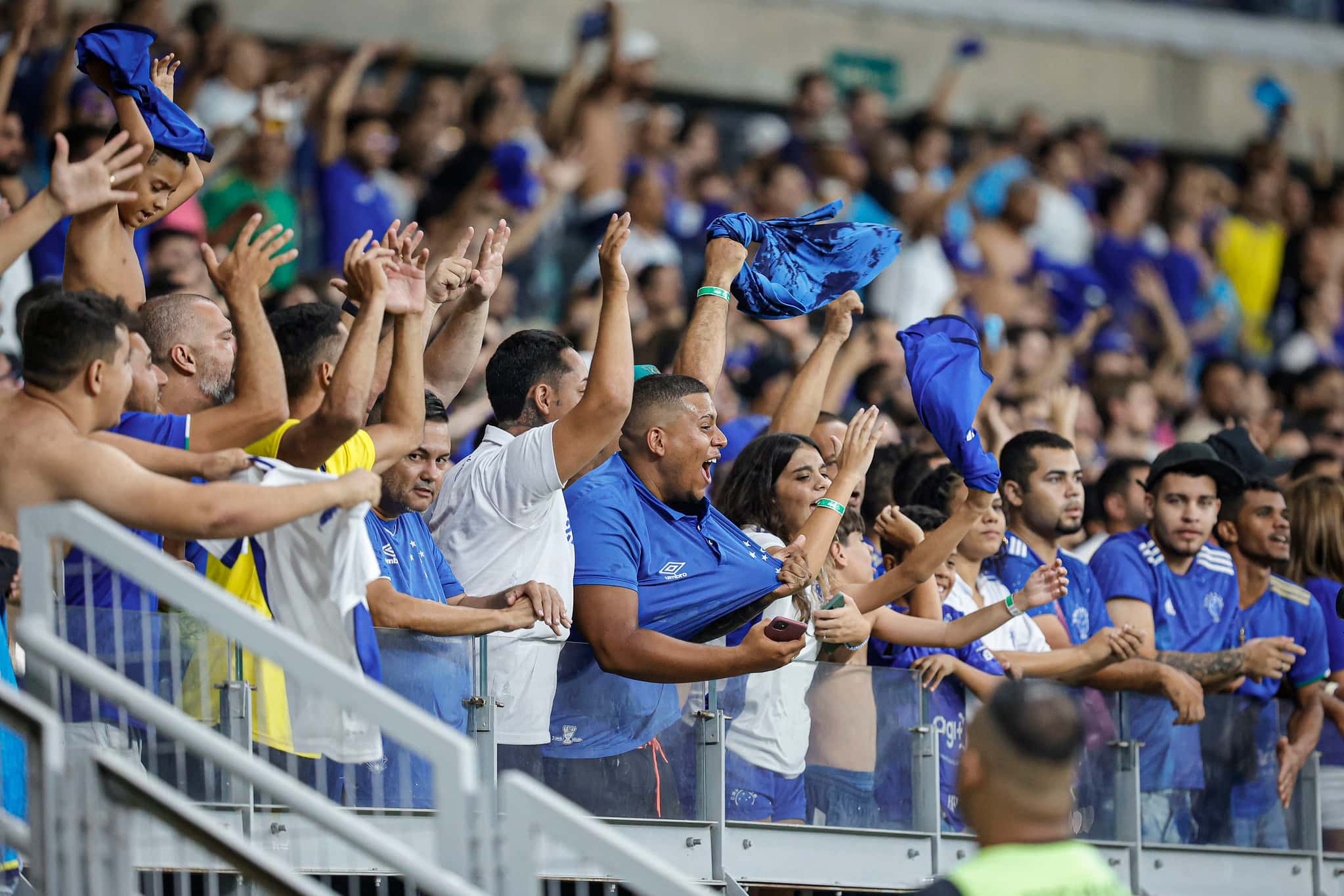 Torcida do Cruzeiro.