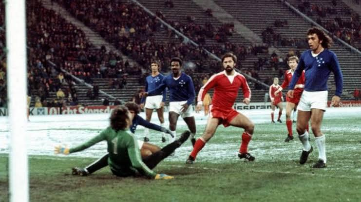 Cruzeiro x Bayern de Munique. Foto: Reprodução.