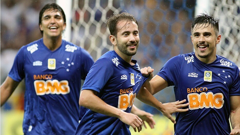 Cruzeiro Marcelo Moreno Everton Ribeiro e William