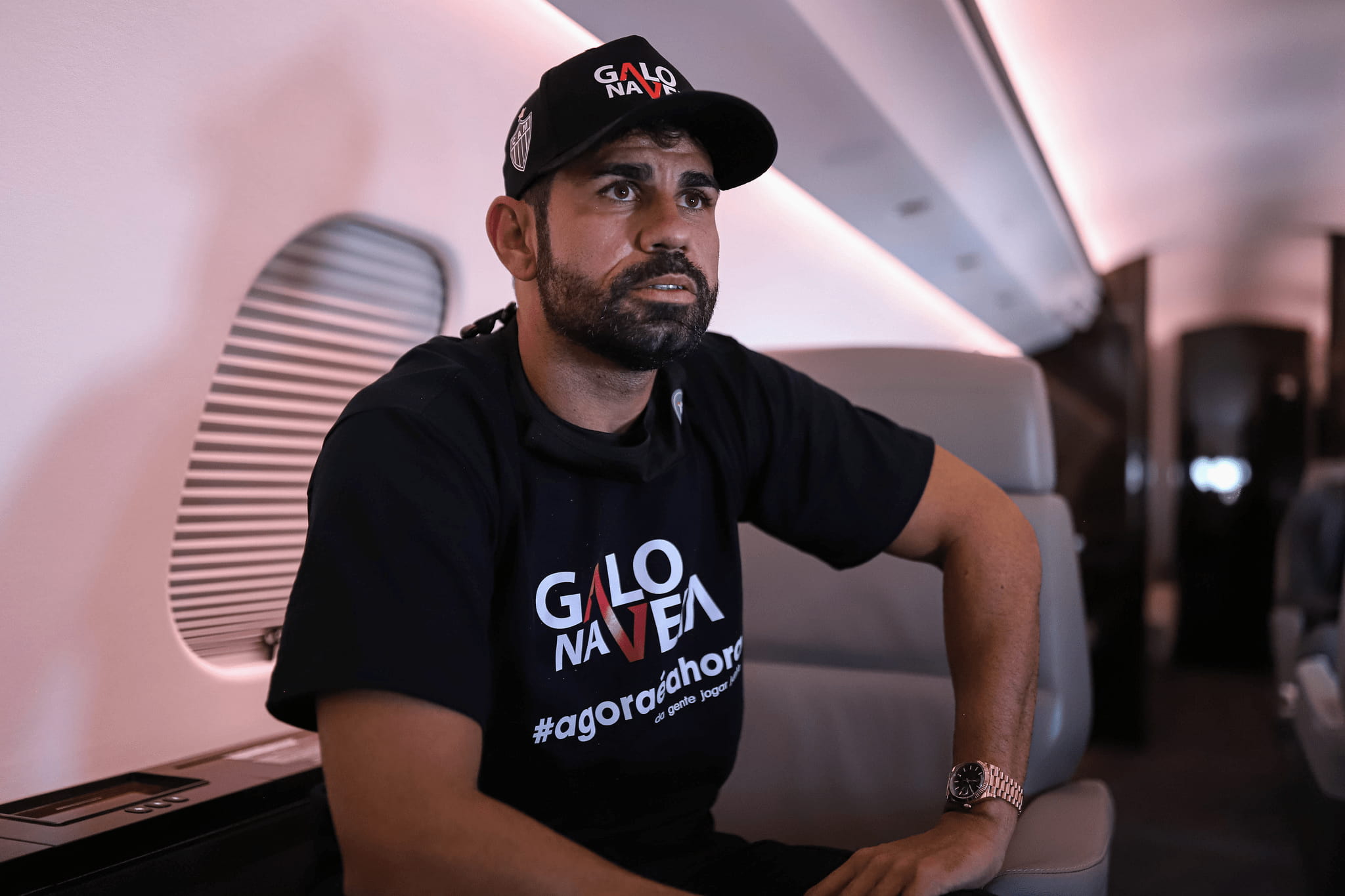 Diego Costa. Foto: Pedro Souza/Atlético-MG.