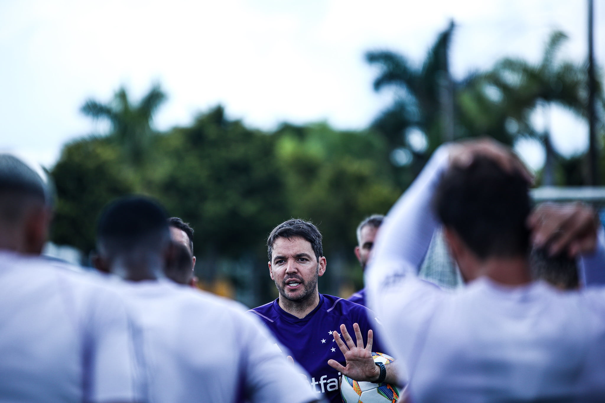 Nicolás Larcamón. Foto: Cruzeiro/Reprodução.