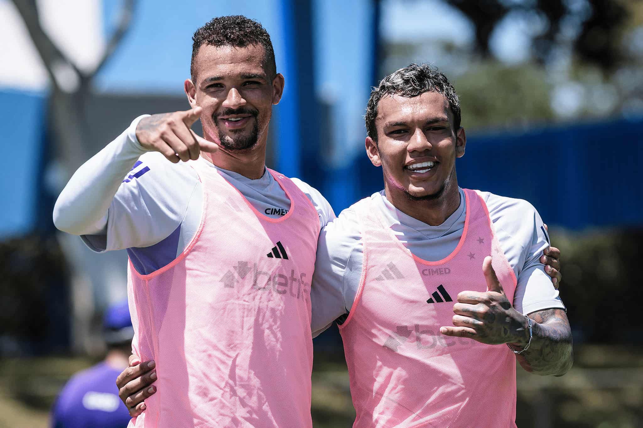 Cruzeiro Zé Ivaldo e Gabriel Veron