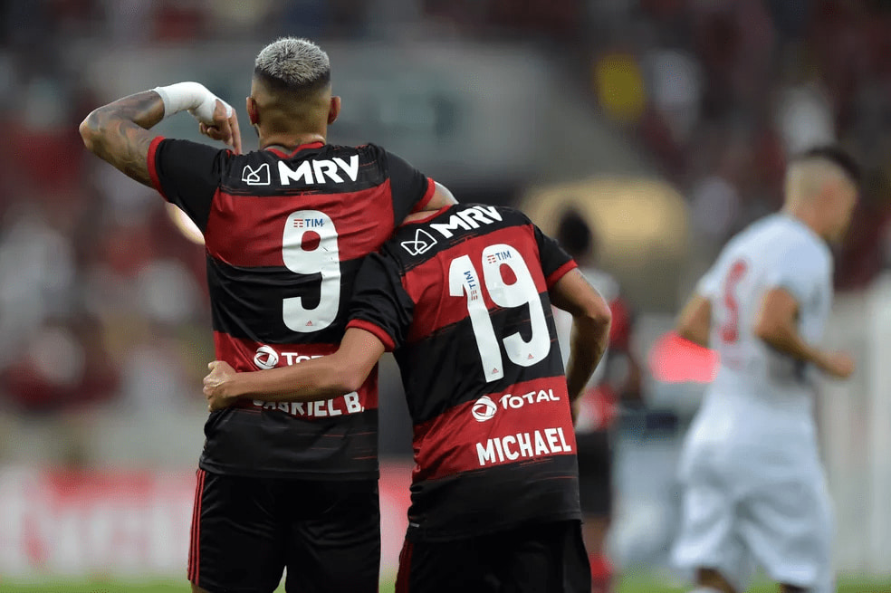 Flamengo Michael e Gabigol