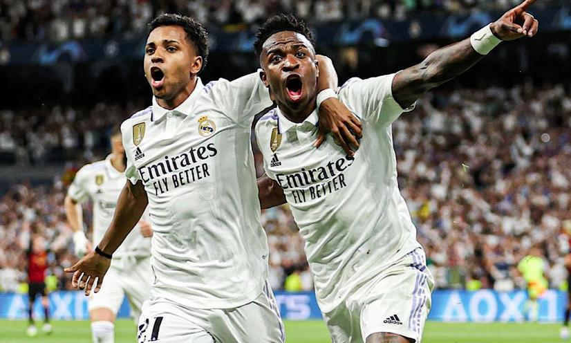 Cruzeiro Rodrygo e Vini Júnior