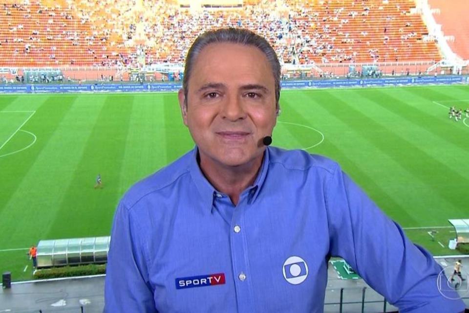 Falas de Luis Roberto sobre torcedor no jogo da Seleção Brasileira repercutiram: “Nem sei se eu podia dizer isso”