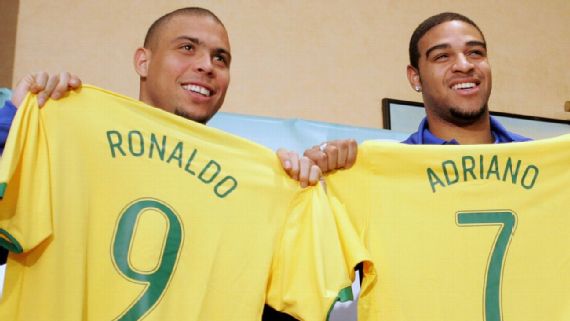 Inter consegue o que quer: Adriano Imperador e Ronaldo Fenômeno vão voltar a atuar juntos