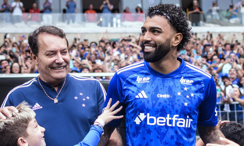 Gabigol? Revelado o jogador que “mais vende” camisas do Cruzeiro