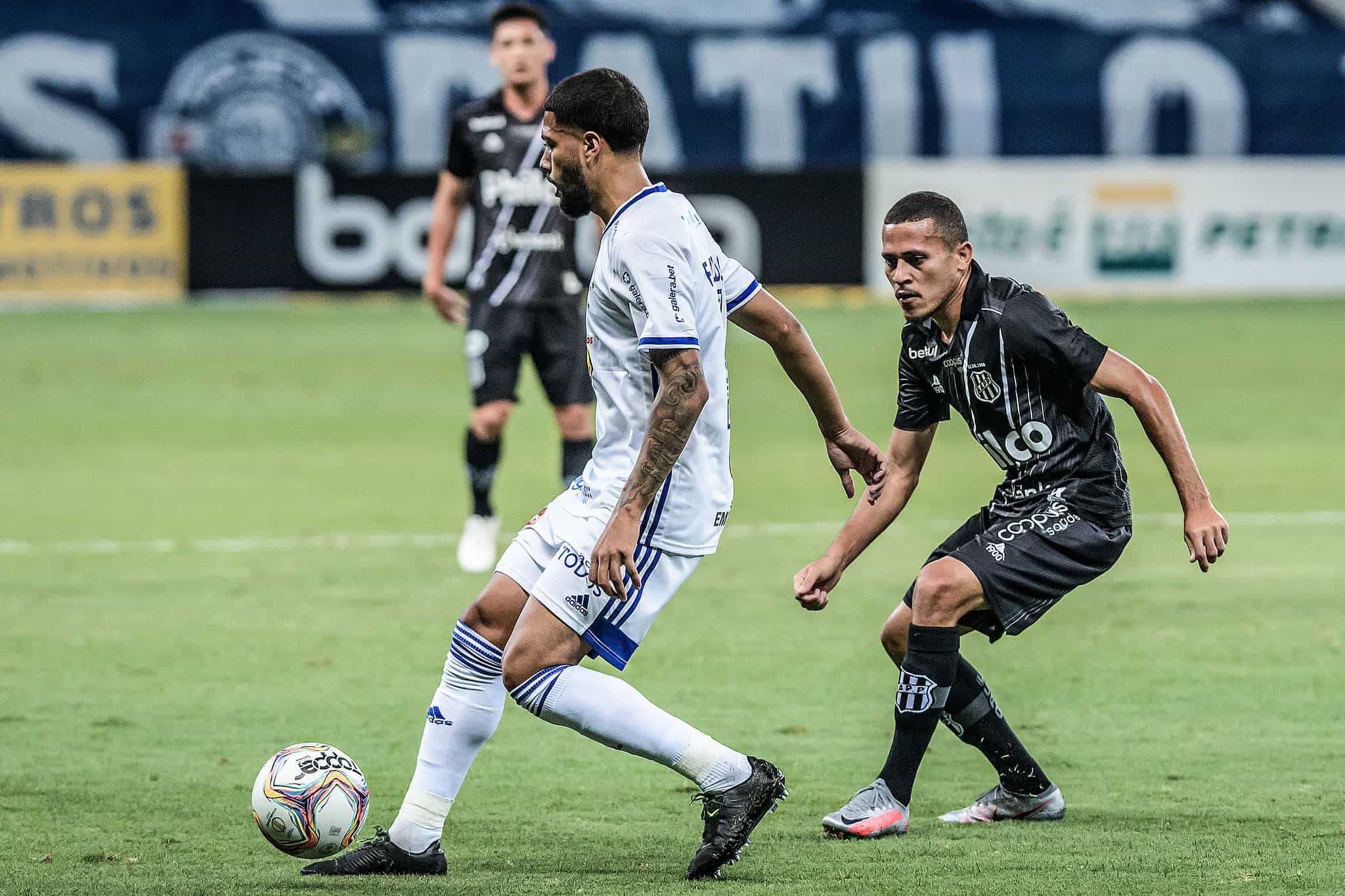Cruzeiro e Ponte Preta. Foto: Divulgação/Reprodução.
