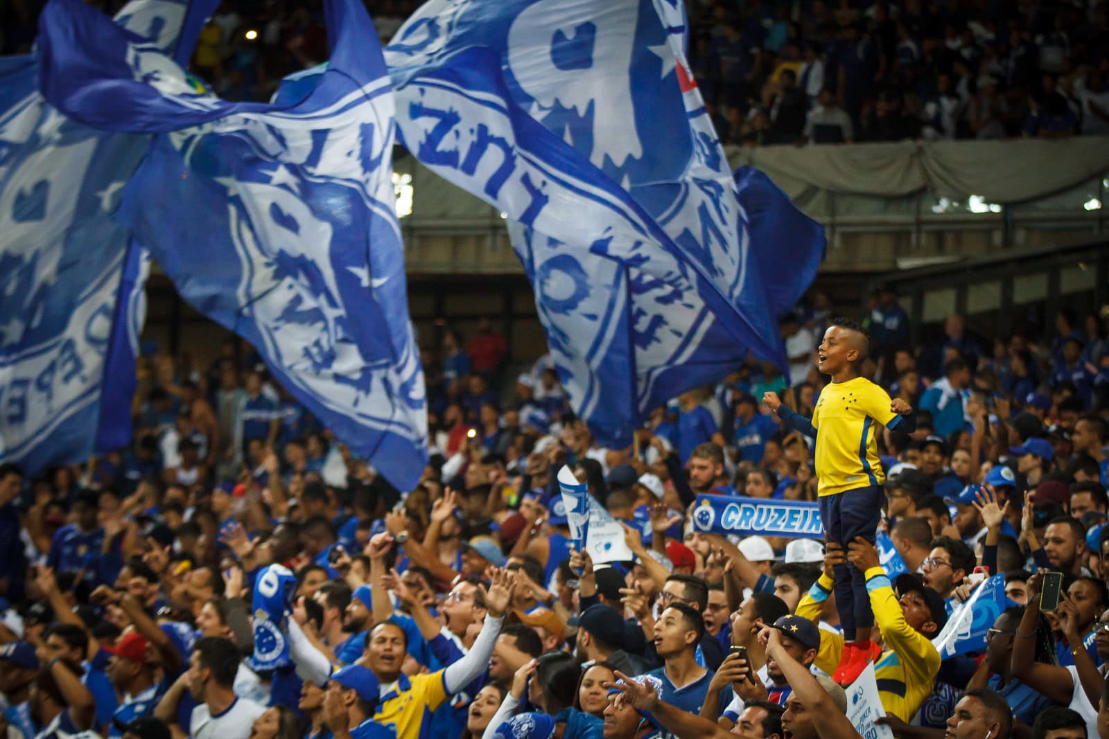 Torcida do Cruzeiro. Foto: Divulgação/Reprodução.