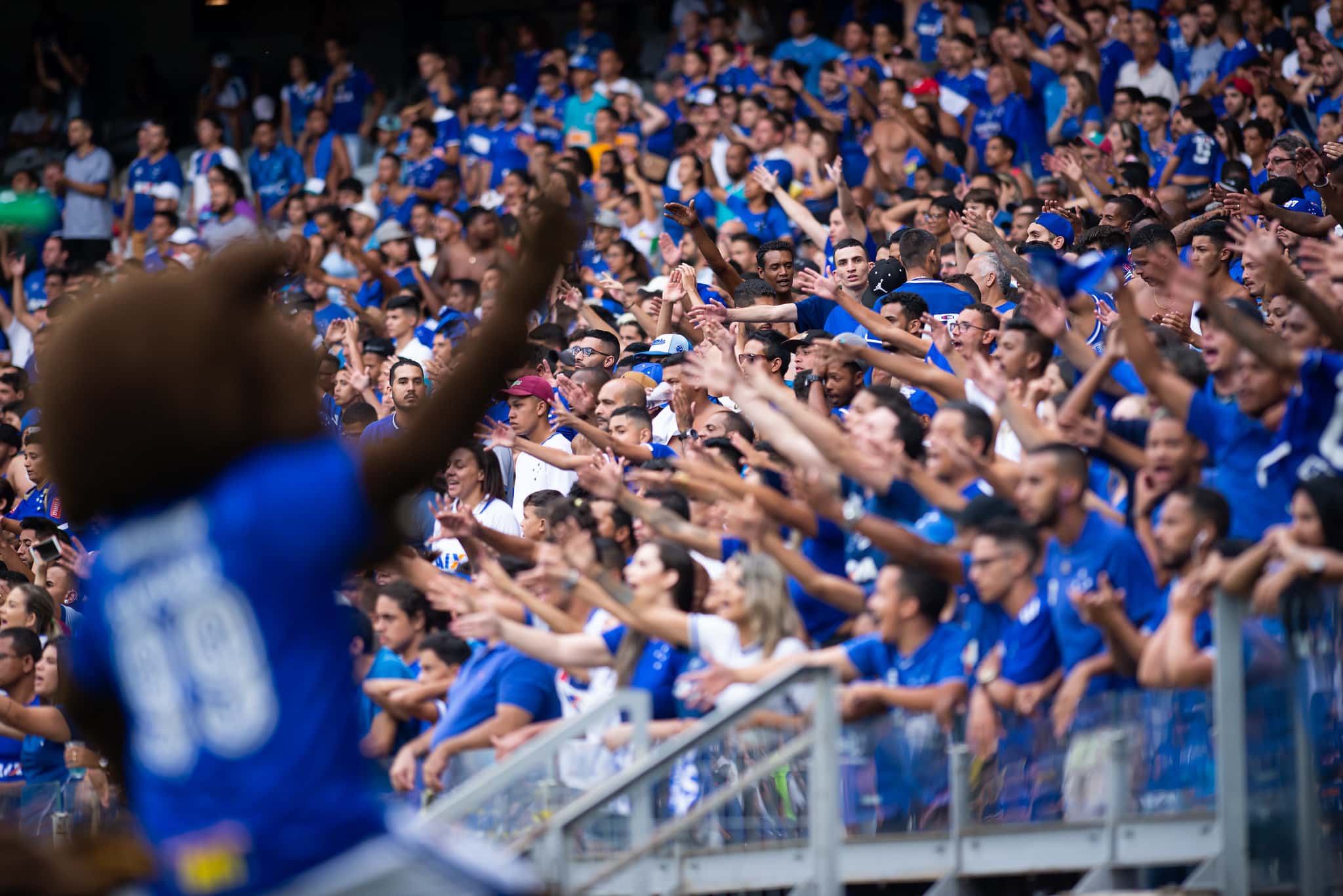 Torcida do Cruzeiro. Foto: Divulgação/Reprodução.