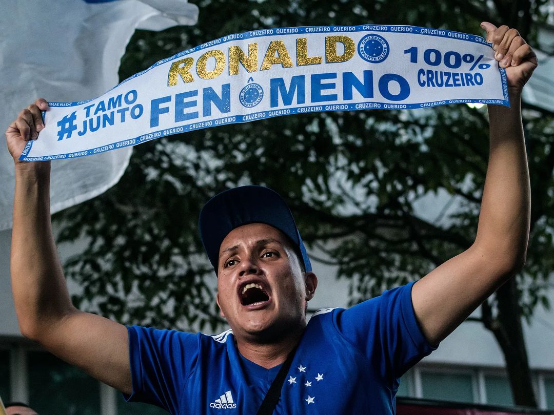 Ronaldo se emociona em live ao comentar sobre projeto no Cruzeiro