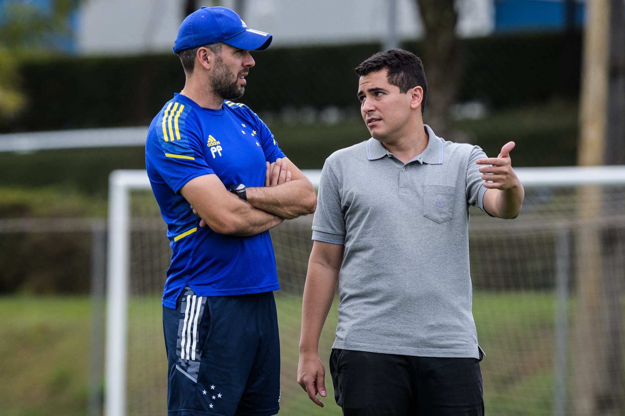 Pezzolano e Pedro Martins Cruzeiro (1)
