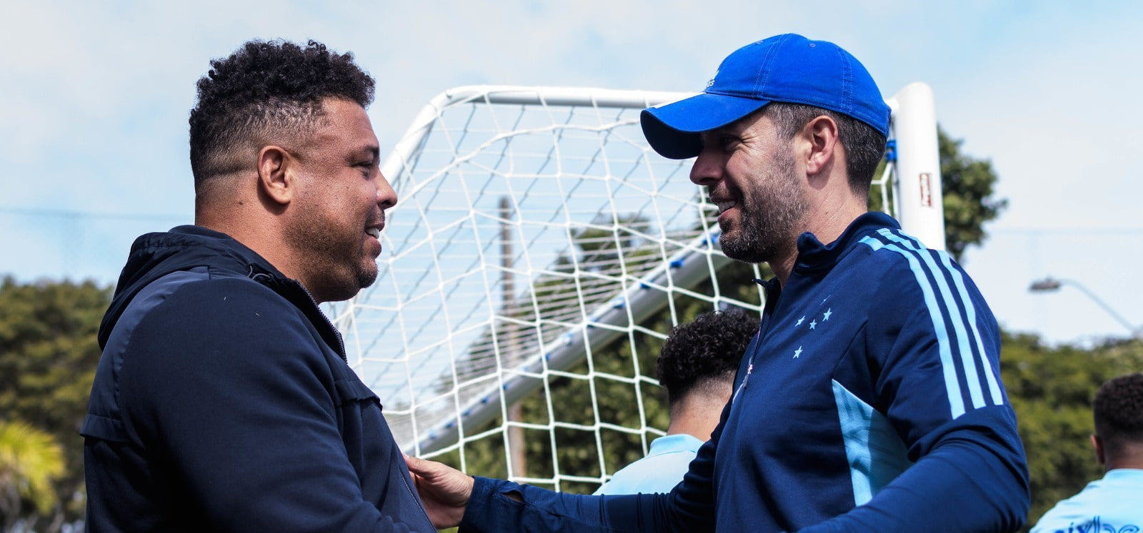 Ronaldo e Pezzolano Cruzeiro