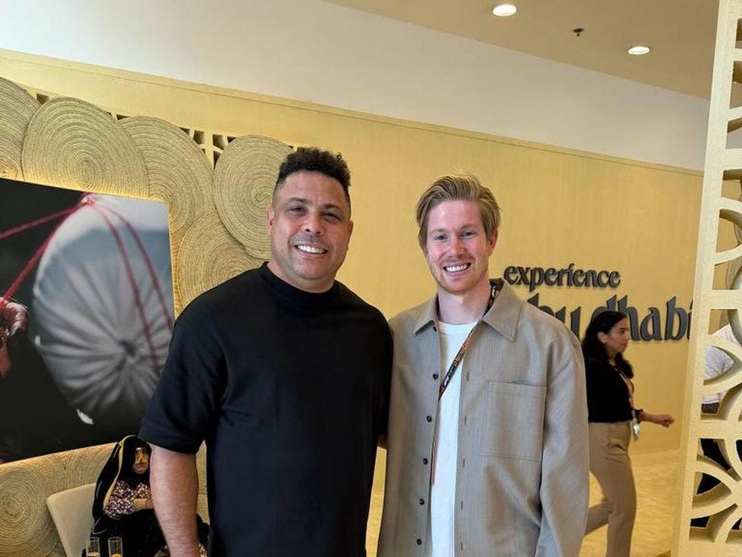 Ronaldo e De Bruyne