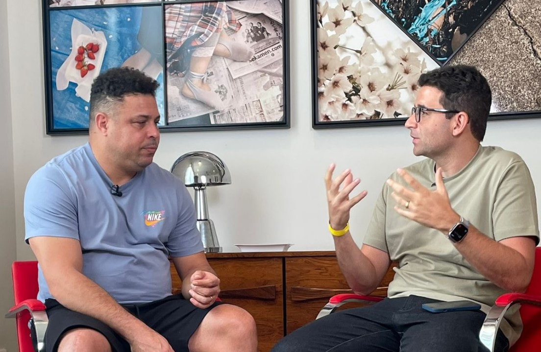 Ronaldo e Samuel Venâncio. Foto: Reprodução.