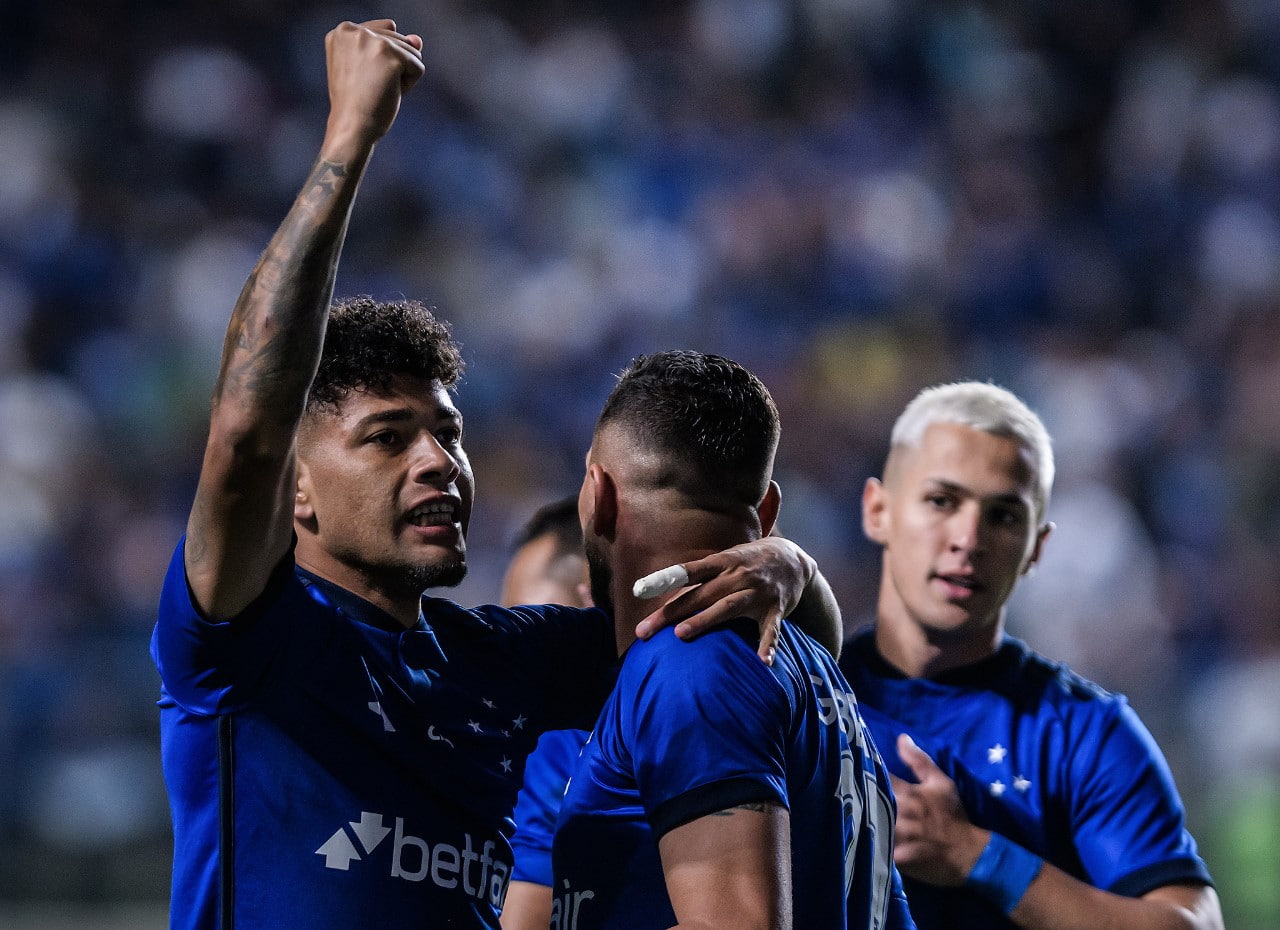 Cruzeiro Filipe Machado, Gilberto e Matheus Vital
