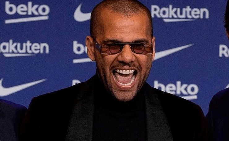 Daniel Alves. Foto: Reprodução.