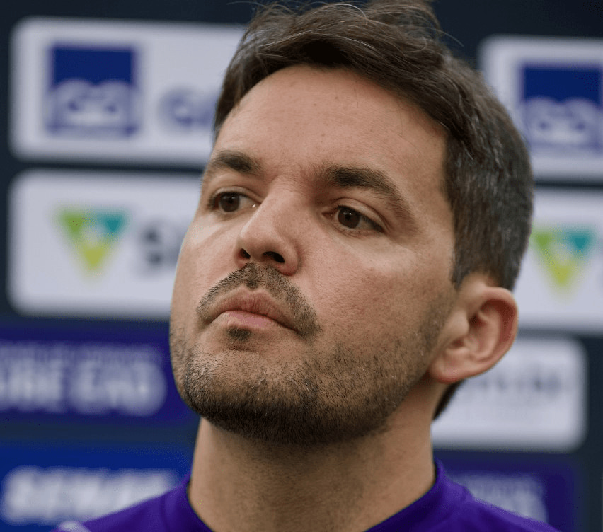 Nicolás Larcamón. Foto: Gustavo Aleixo/Cruzeiro.
