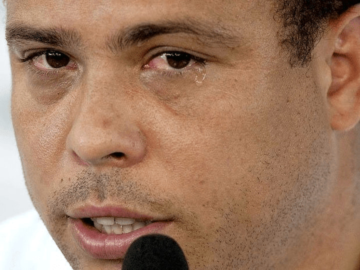 Ronaldo Chorando
