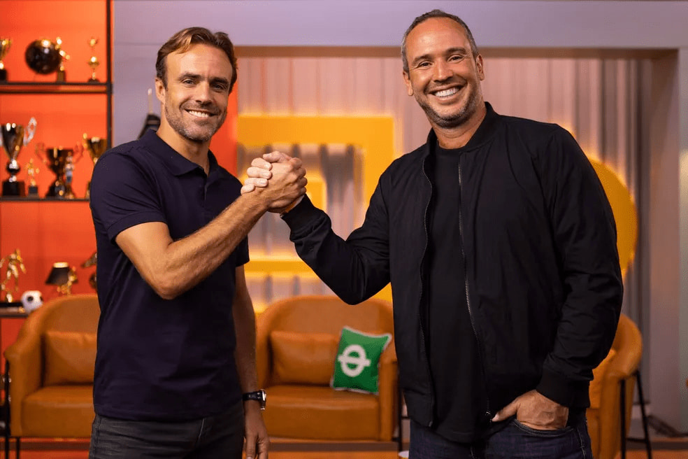 Roger Flores e Caio Ribeiro