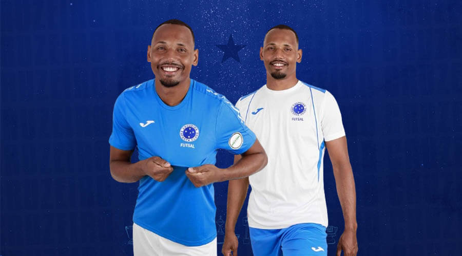 Camisas do Cruzeiro Futsal 2024 JOMA a