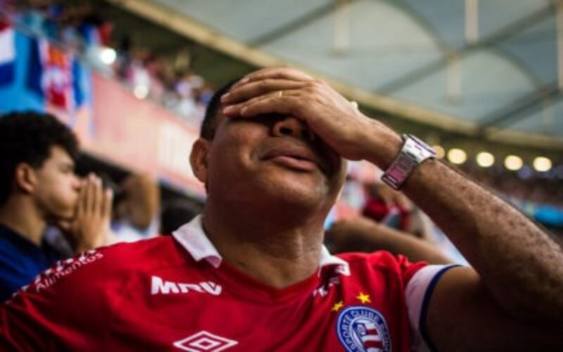 Torcedor do Bahia. Foto: Reprodução.