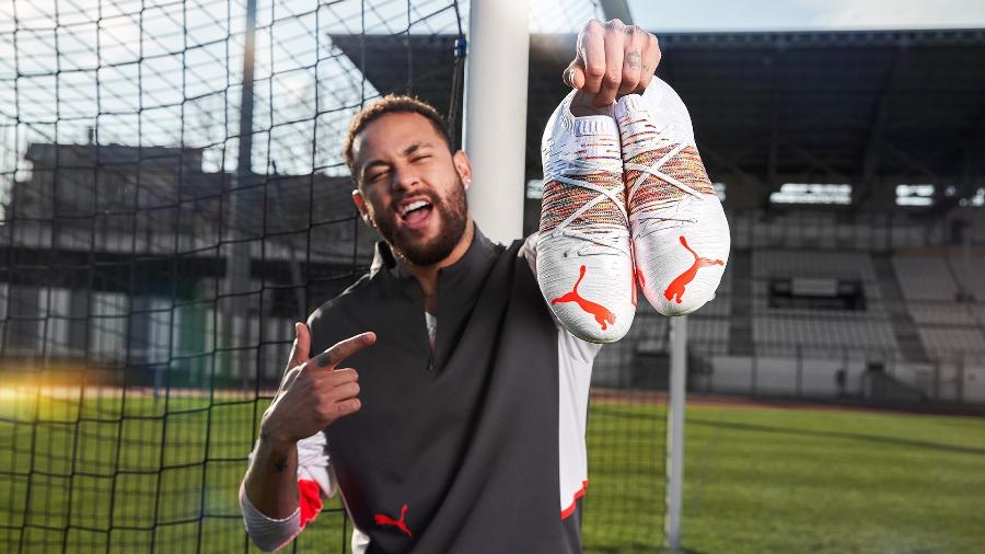 Não é brincadeira o valor milionário que Neymar recebe da Puma todos os meses