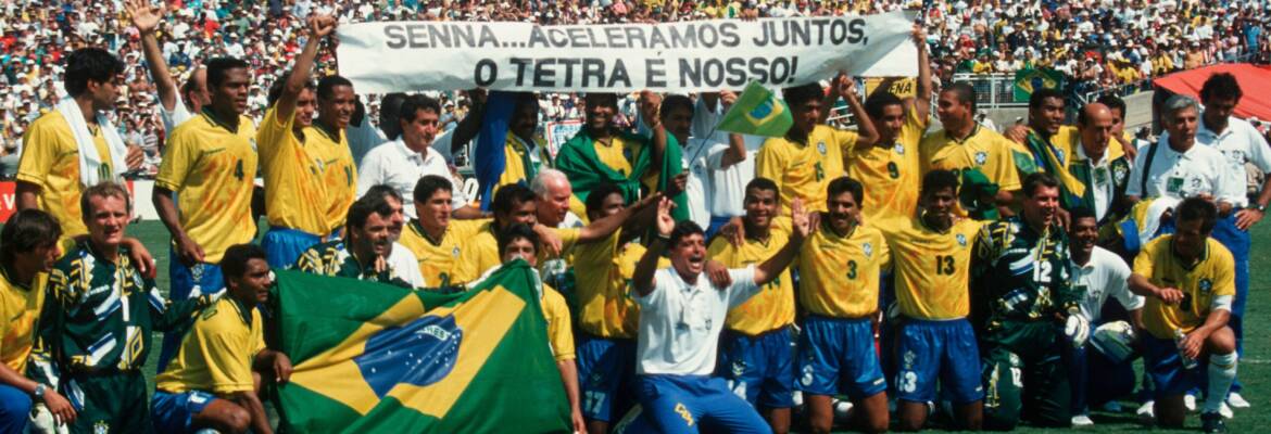 Seleção Brasileira conquistou título mundial em homenagem a Ayrton Senna