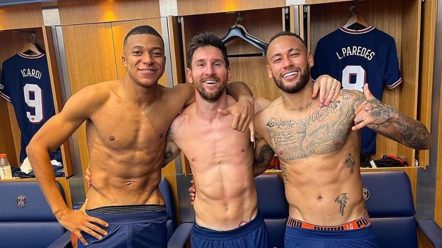 Messi, Neymar e Mbappé viram exemplo dentro do Cruzeiro
